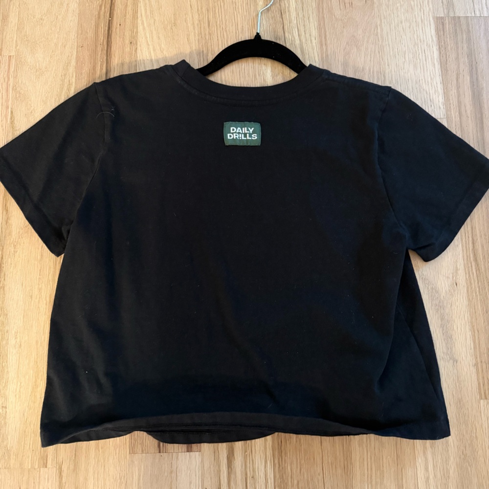Daily Drills Black Short Sleeve Tee